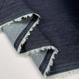 MidWeight 10oz Blue Denim Cotton Twill Dressmaking Fabric Jean Genie Fold