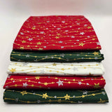 John Louden Christmas Fat Quarter Party Streamers Bundle