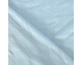 Petit Pointelle Baby Blue Knitted Openwork Cotton Fabric fabric, folded