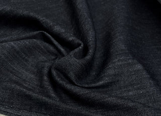 L.S.D Denim Italia Cotton Elastane Italian Indigo Blue Lightweight Trouser Fabric CU