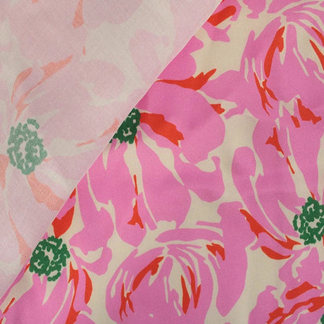 Lyocell - Pastel Pop Pink