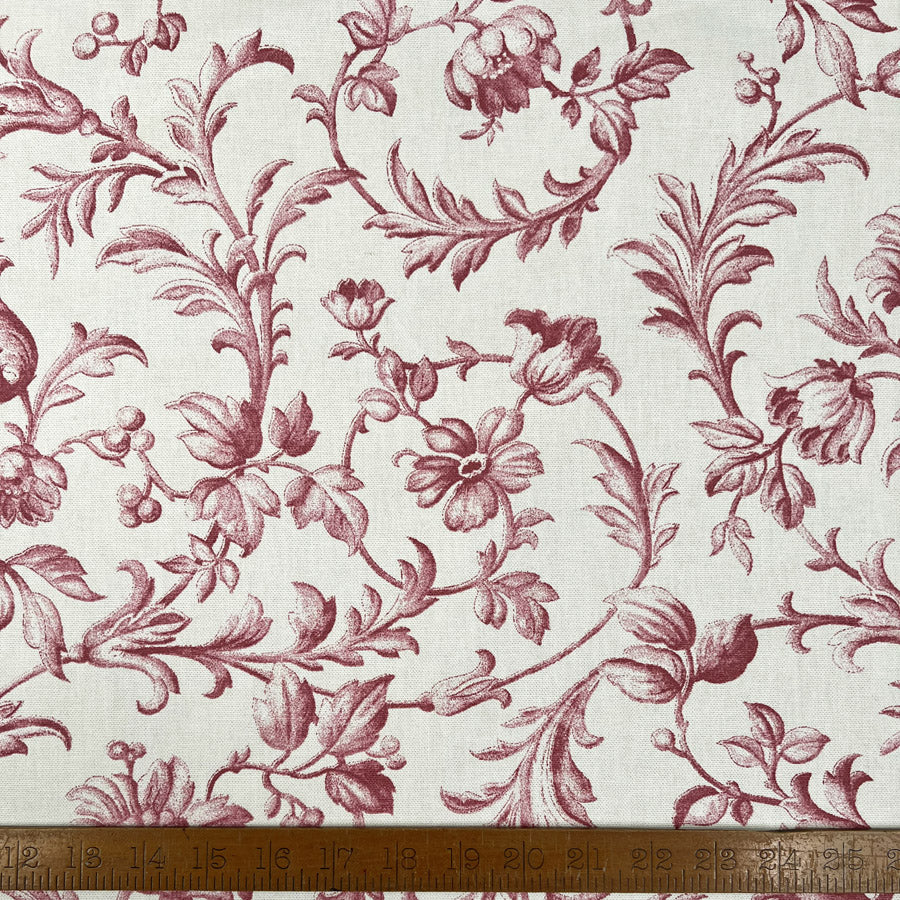 Laure Ashley - Ironwork Scroll Cranberry