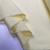 Lemonade Nylon Yellow Pale Woven Shirting Fabric Fold