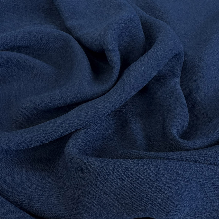 Linen Look Petrol Polyester Plain Woven Dress Fabric CU
