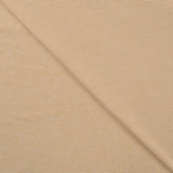 Little Lines Ochre Striped Knitted Cotton Jersey 200gsm Dress Fabric Fold
