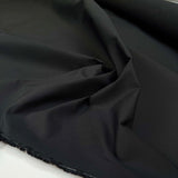 Looking Forward Black Cotton Water Resistant Trouser Fabric CU