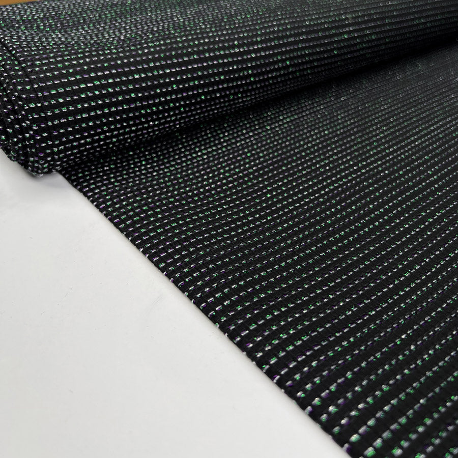 Luxe Prism Brocade - Black