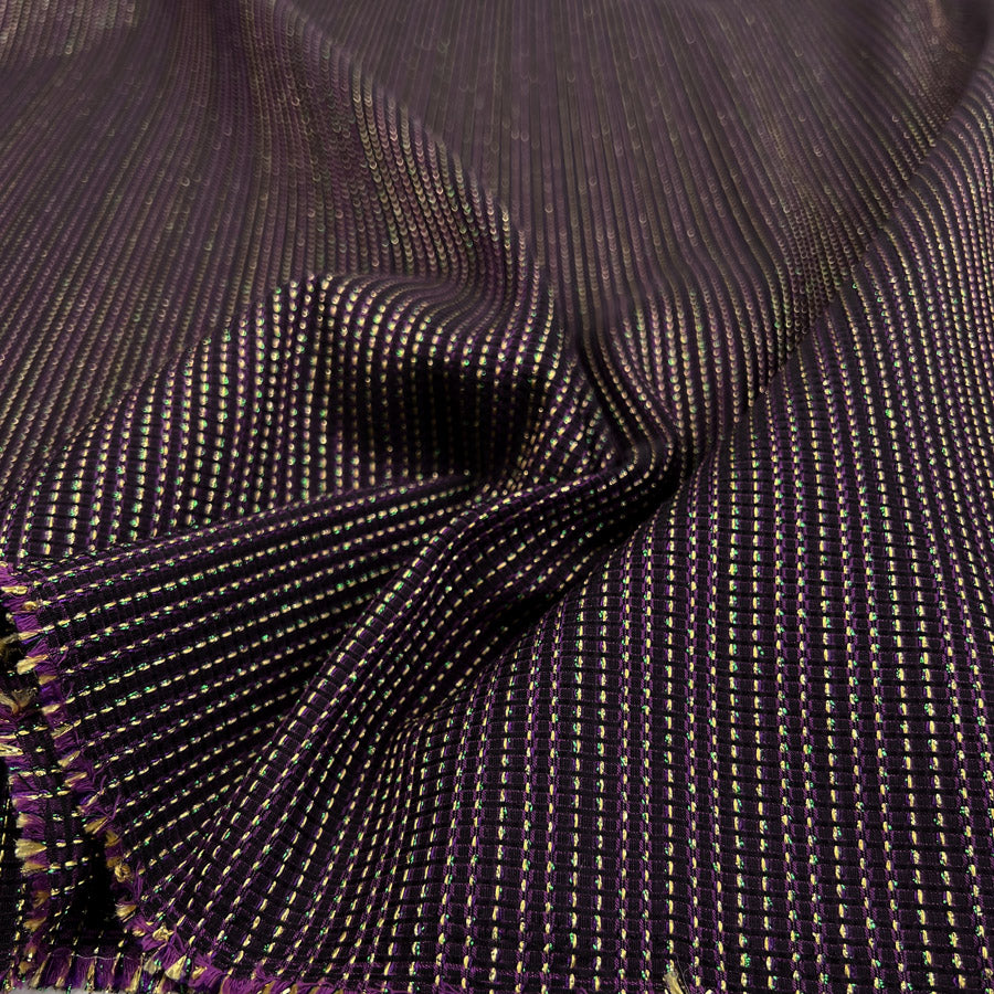 Luxe Prism Brocade - Purple