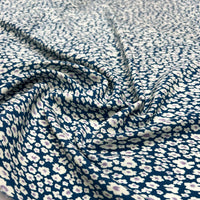 Lyocell - Floral Blue