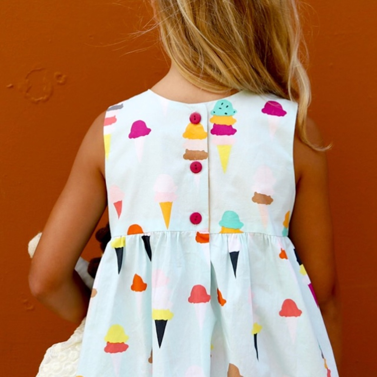 Made By Rae Geranium Girls Dress Pattern 0-12yrs 2