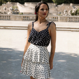 Maison Fauve Belle Epine Top Sewing Pattern Polka Dot Front