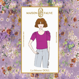 Maison Fauve Doll Blouse Sewing Pattern Cover
