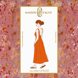 Maison Fauve Linger Dress Sewing Pattern Cover