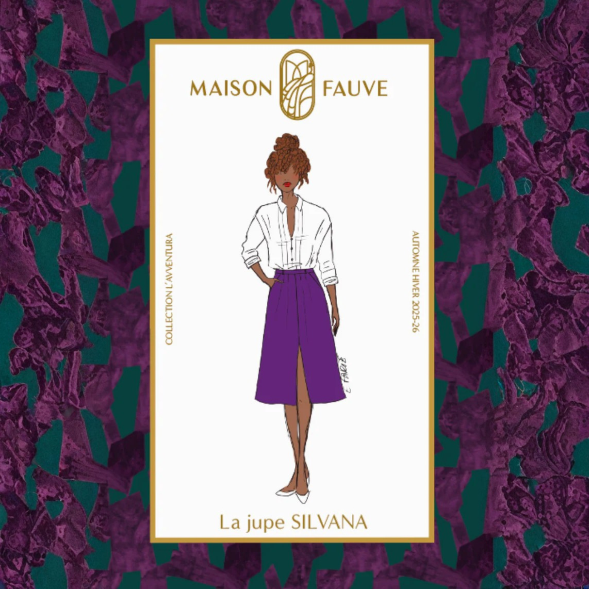 Maison Fauve Silvana Skirt Sewing Pattern Cover
