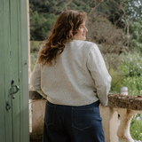Maison Fauve Damas Jacket Sewing Pattern Grey Back