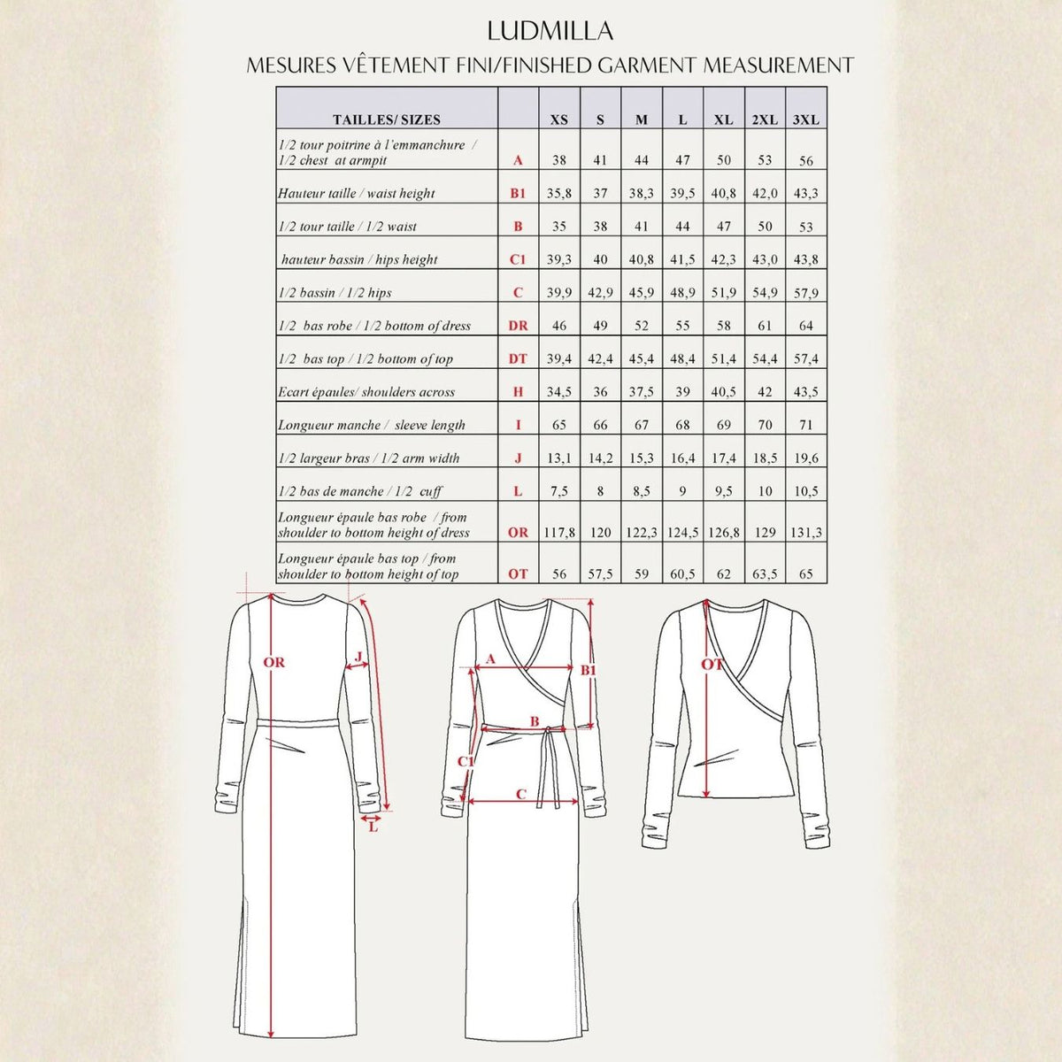 Maison Fauve Ludmilla Dress Sewing Pattern 2