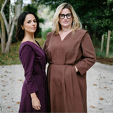 Maison Fauve Notte Dress Blouse Sewing Pattern Brown Purple