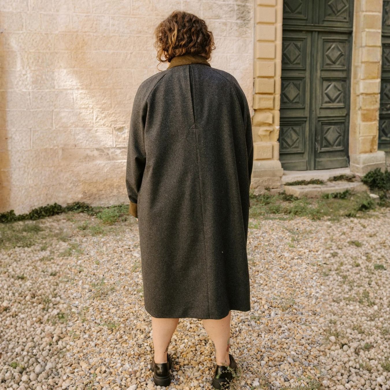 Maison Fauve Roman Overcoat Sewing Pattern 101