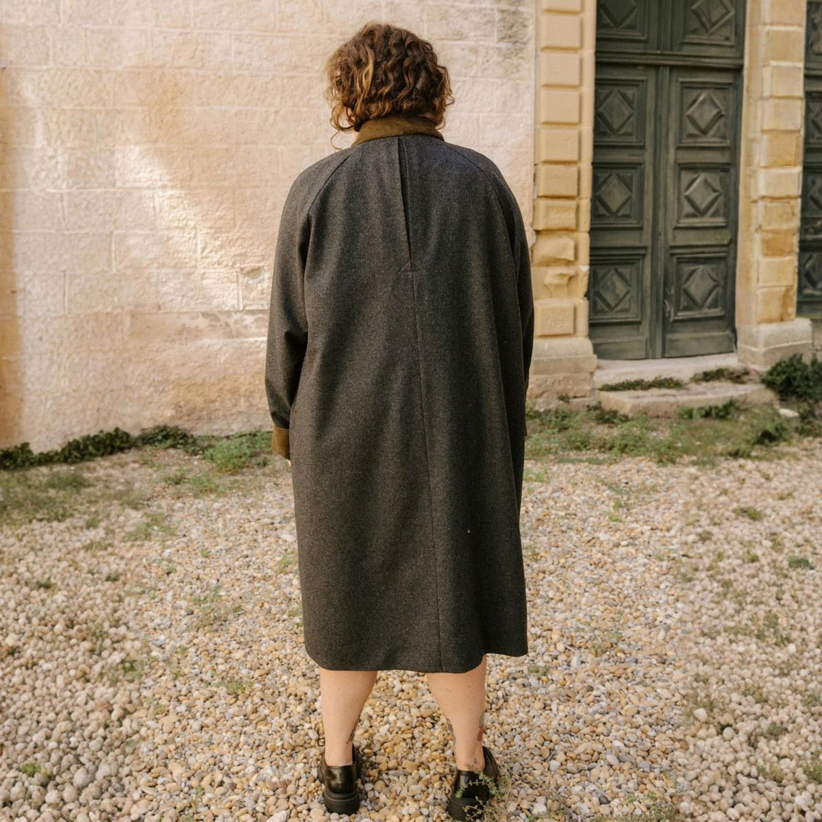 Maison Fauve Roman Overcoat Sewing Pattern 101