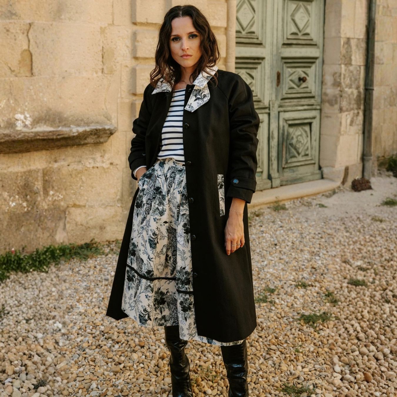 Maison Fauve Roman Overcoat Sewing Pattern 121