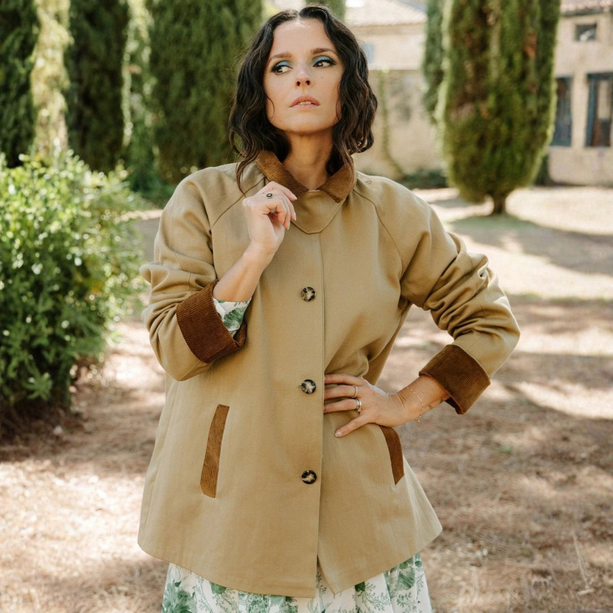 Maison Fauve Roman Overcoat Sewing Pattern 13