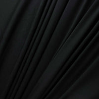 Mercerised Super Wide Cotton Jersey - Black