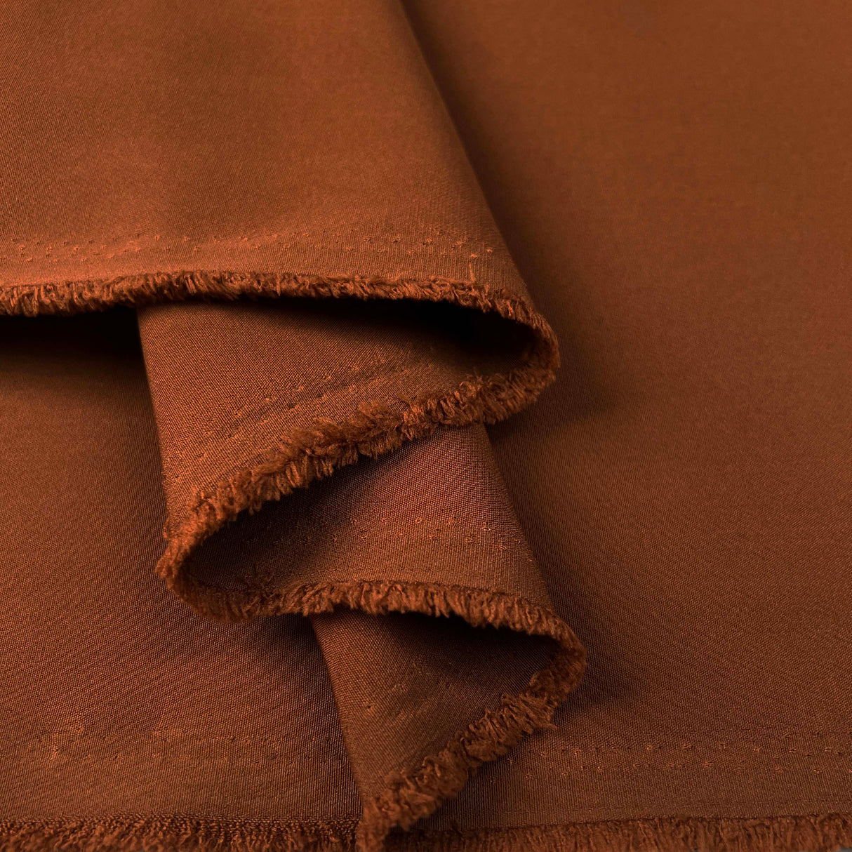 Metro_Stretch_Brick_Polyester_Elastane_Plain_Dress_Fabric_Fold