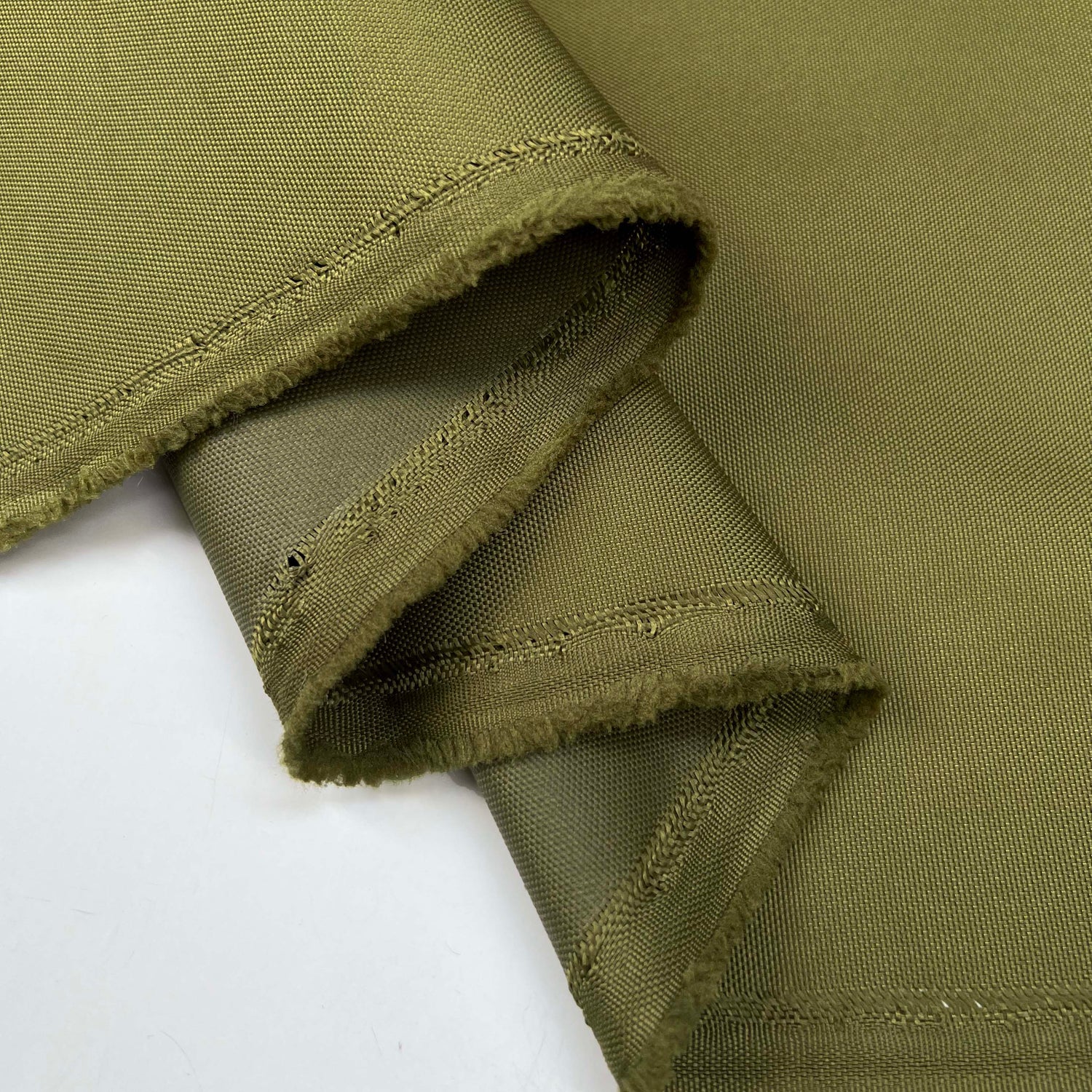 PU Coated Fabric Midweight Water Resistant Canvas - Olive