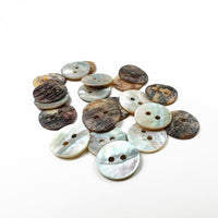 Mother of Pearl Shell Buttons (12mm) PK20