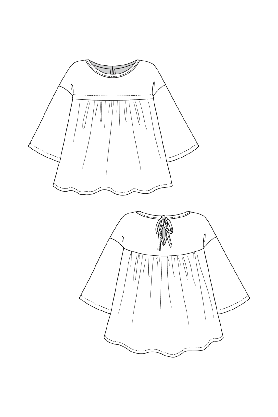Named - Syli Dress & Blouse Pattern (UK 4-28)