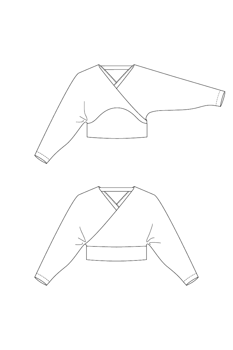 Named - Kajo Batwing Wrap Sweater & Dress (UK 4-28)