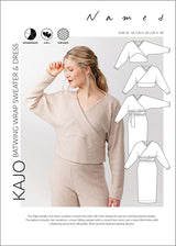 Named - Kajo Batwing Wrap Sweater & Dress (UK 4-28)