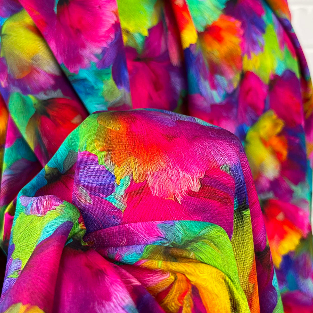 Neon Petal Explosion