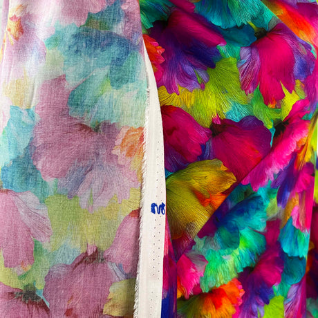 Neon Petal Explosion