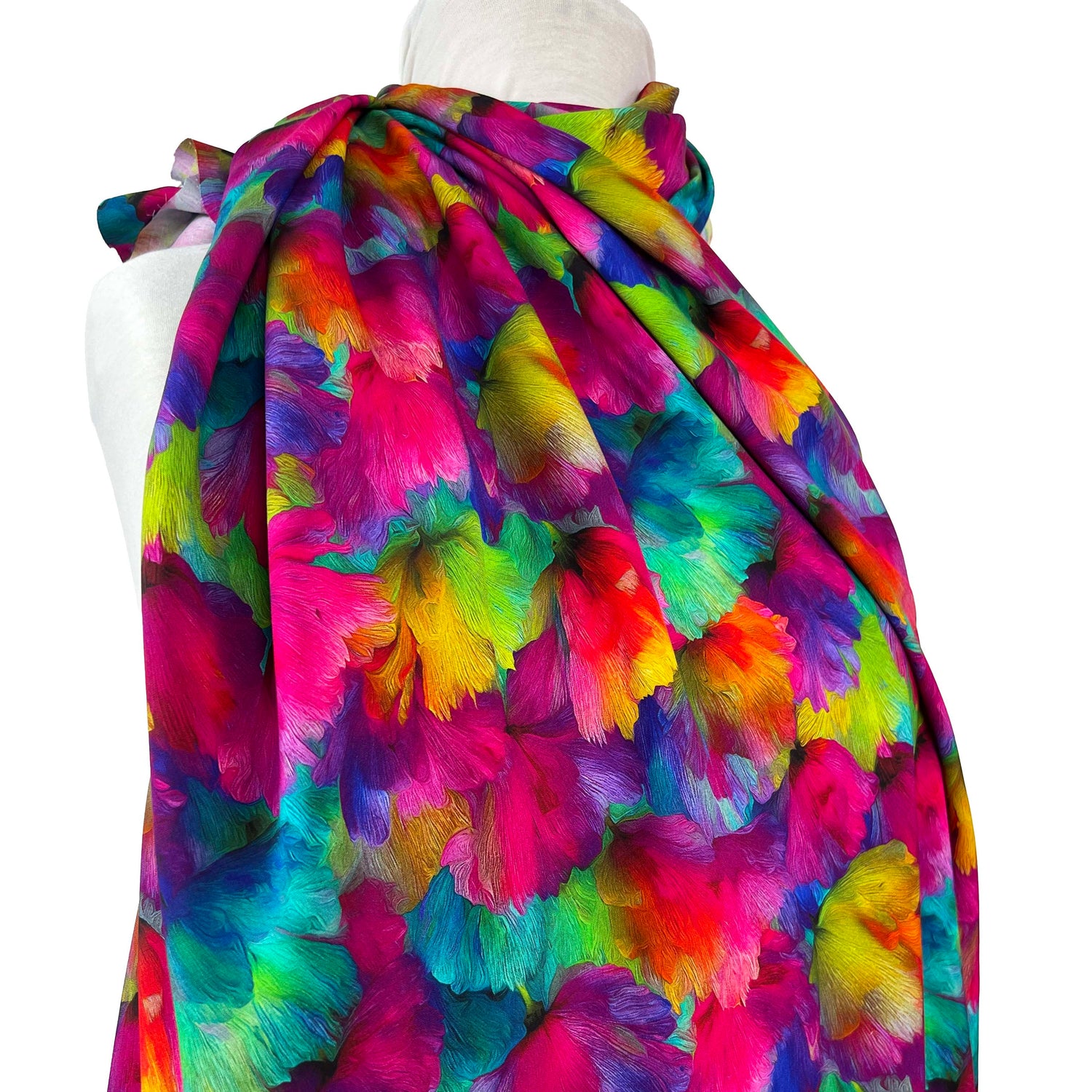 Neon Petal Explosion