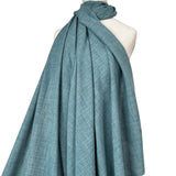 New Slant Polyester Blue Woven Suiting Fabric mannequin