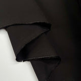 Nice n Black Cotton Plain Woven Shirting Fabric Fold