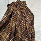 Of The Earth Polyester Viscose Elastane Check Fabric