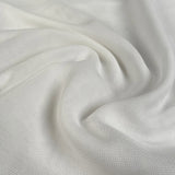 Open Knit Cotton - White