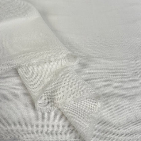 Open Knit Cotton - White