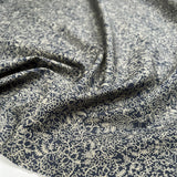 Pima Cotton Lawn - Weavers Floral - Navy