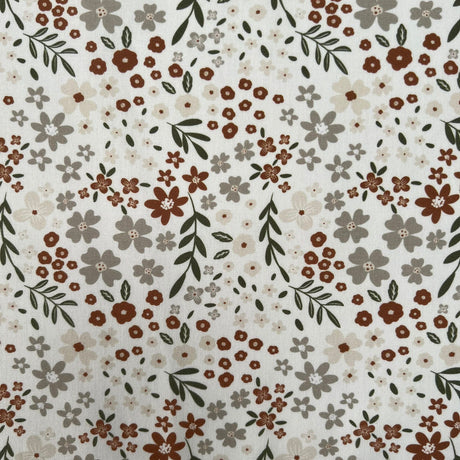 Cotton Poplin - Soft Meadow Floral