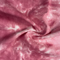 Linen Mix - Batik Tie Dye - Pink