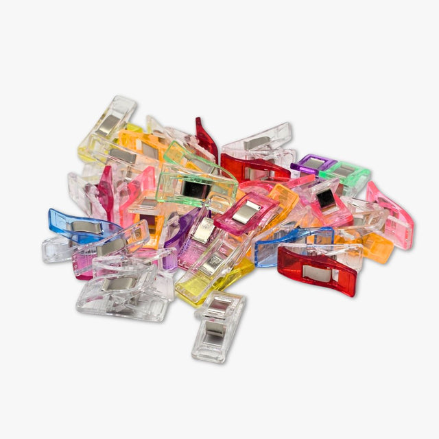 Pack of 30 Small Fabric Clips All