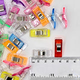 Pack of 30 Small Fabric Clips Size