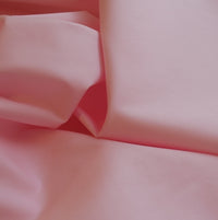 Plain Dyed Cotton Poplin - Blush