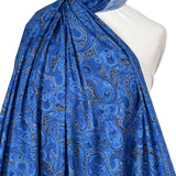 Pima Cotton Lawn – A Twist Of Blue