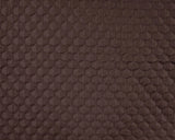 Pebble Quilt Brown Plain Water Repellent Fabric fabric
