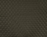 Pebble Quilt Dark Olive Plain Water Repellent Fabric fabric