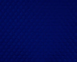 Pebble Quilt - Royal Plain Water Repellent Fabric fabric